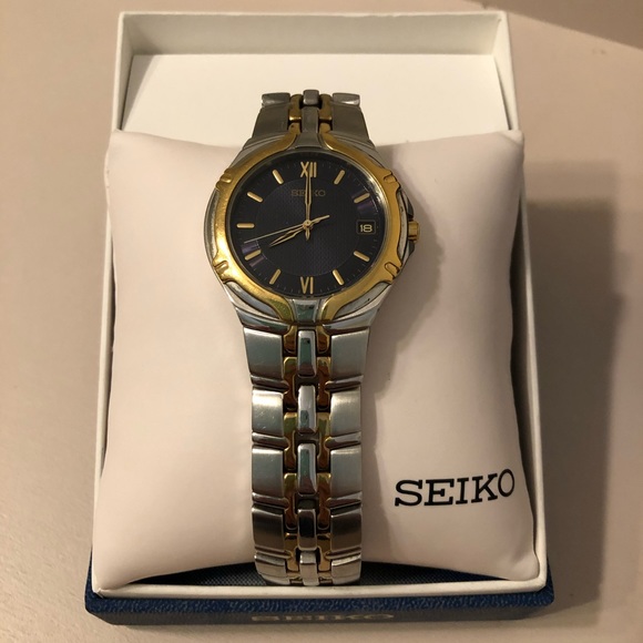 Seiko Men’s Dress Two- Tone Watch